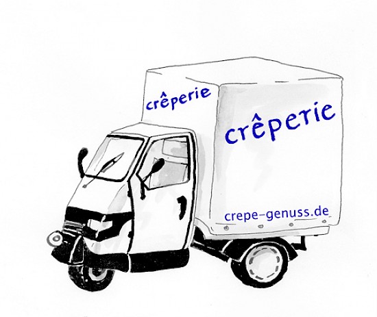 Branding für Crepes-Mobil