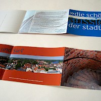 Werbeflyer für den Förderverein Kirchturm St. Katharinen e.V.