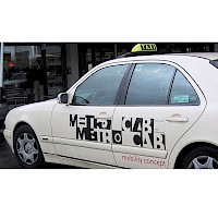 Taxi mit Logo · Firmenausstattung MetroCab