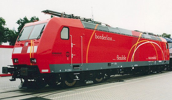 Elektrolok BR 185 von Bombardier