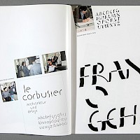 Typografische Monatsblätter, Doppelseite