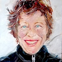 Portrait in Öl