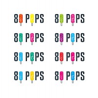 80 Pops (Logodesign)