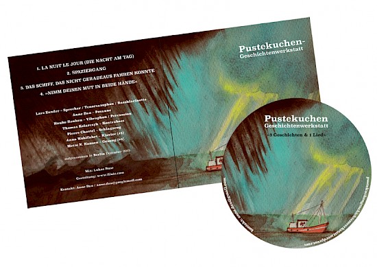 Pustekuchen - Geschichtenwerkstatt /// CD-Gestaltung