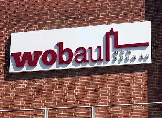 Fassade der Wobau GmbH Bernau