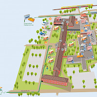 Lageplan für den 4. Bundeskongress Kinder- und Jugendarbeit