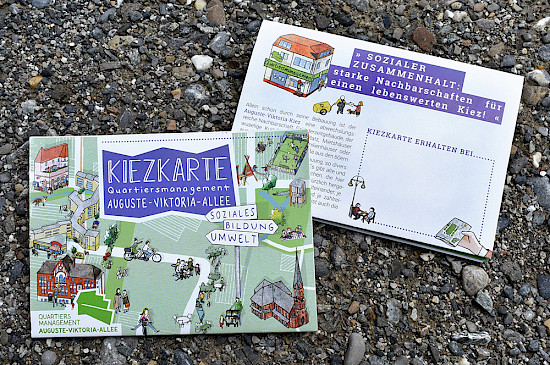 Kiezkarte Auguste-Viktoria-Allee