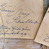 persönliche Widmungen